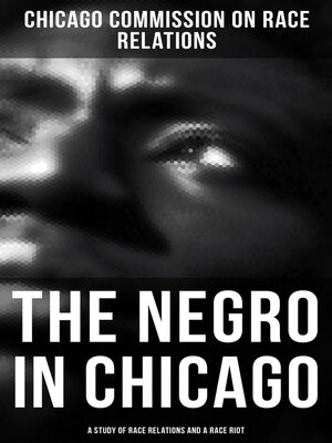 cover image of The Negro in Chicago--A Study of Race Relations and a Race Riot